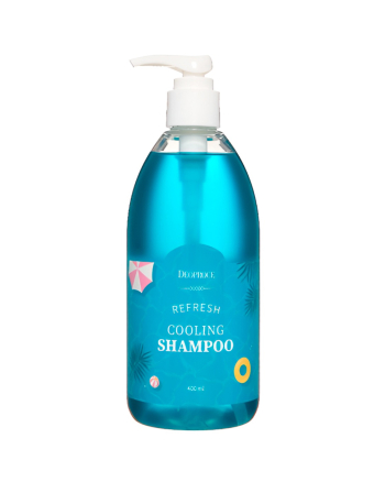 Deoproce Refresh Cooling Shampoo - Шампунь охлаждающий с растительными экстрактами 400 мл - hairs-russia.ru